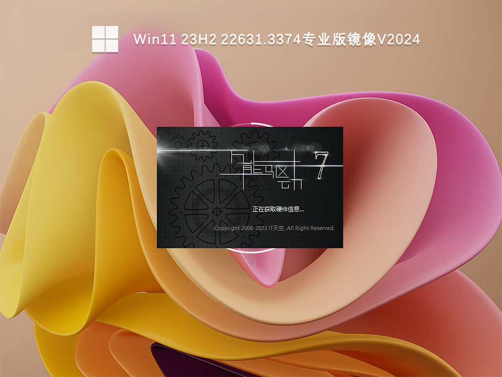 Win11 23H2 22631.3374专业版镜像